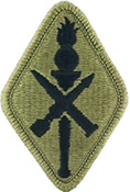 US Army Missile and Munitions Center and School OCP Scorpion Shoulder Patch With Velcro